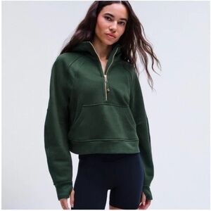 Scuba half zip legacy green/gold